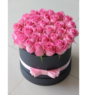 Kutuda Gül Pembe 45 Adet
